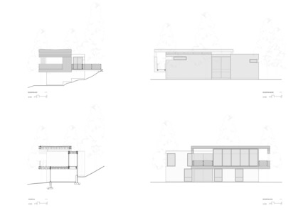 Residence Le Nid: Overlooking the St. Lawrence River Press kit | 2263-03 - Press release | Residence Le Nid: Overlooking the St. Lawrence River - Anne Carrier architecture - Residential Architecture - Photo credit: Anne Carrier architecture