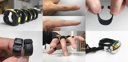 Shape Products Inc. Awarded the Prestigious Red Dot: Product Design 2019 Award for TAP – Wearable Keyboard and Mouse Press kit | 3929-01 - Press release | Shape Products Inc. Awarded the Prestigious Red Dot: Product Design 2019 Award for TAP – Wearable Keyboard and Mouse - Shape Products Inc. - Industrial Design - TAP - Prototyping process - Photo credit: Shape Products Inc.