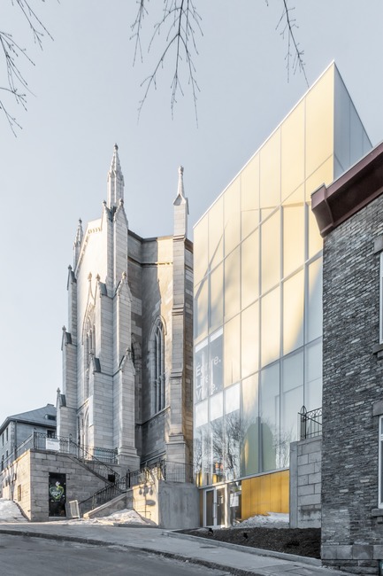 Press kit | 721-07 - Press release | Maison de la littérature(House of Literature) - Chevalier Morales Architectes - Institutional Architecture - Photo credit: Chevalier Morales Architectes