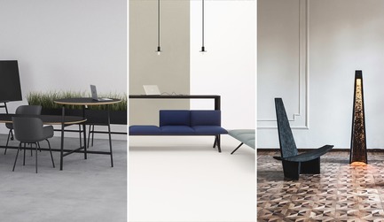 Press kit | 809-27 - Press release | Meet the Finalists of the 2019 AZ Awards - AZURE - Competition - <b><i>Furniture Systems + Collections</i></b><br><br><b>Allsteel:</b> Park by Norm Architects<br><br><b>Arper: </b>Kiik by Iwasaki Design Studio<br><br><b>EWE Studio: </b>Sincretismo by Héctor Esrawe, Age Salajõe and Manuel Bañó<br> - Photo credit: AZURE