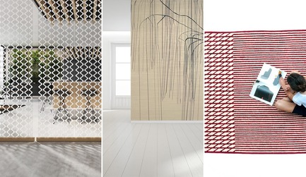 Press kit | 809-27 - Press release | Meet the Finalists of the 2019 AZ Awards - AZURE - Competition - <b><i>Interior Products</i></b><br><br><b>Carnegie: </b>Xorel Vue Collection<br><br><b>Jill Malek:</b> Natural Dimensions by Jill Malek with Daniel Tillman<br><br><b>Nanimarquina:</b> Blur Collection by Ronan and Erwan Bouroullec<br> - Photo credit: AZURE