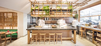 Press kit | 3724-03 - Press release | Andina Notting Hill Restaurant and Café-Bakery - EL EQUIPO CREATIVO - Commercial Interior Design - Photo credit: Adrià Goula