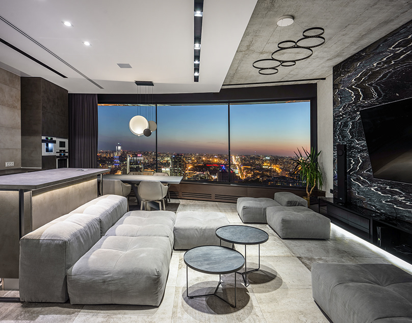 Apartment in Kyiv, Ukraine ,38th floor Dezign Ark