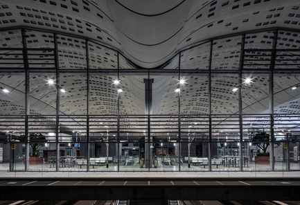 Press kit | 3862-01 - Press release | Fifth edition: The Prix Versailles celebrates the world's most beautiful campuses, passenger stations and sports facilities - Secretariat of the Prix Versailles - Lifestyle - Montpellier Sud de France Train Station - Photo credit: SNCF Gares & Connexions<br>