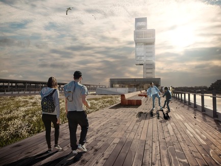 Press kit | 952-27 - Press release | The Port of Montreal’s Grand Quay: a new cruise terminal and a promenade on the green esplanade - Provencher_Roy - Urban Design - The Port of Montreal’s Grand Quay in 2021 - Photo credit: Provencher_Roy