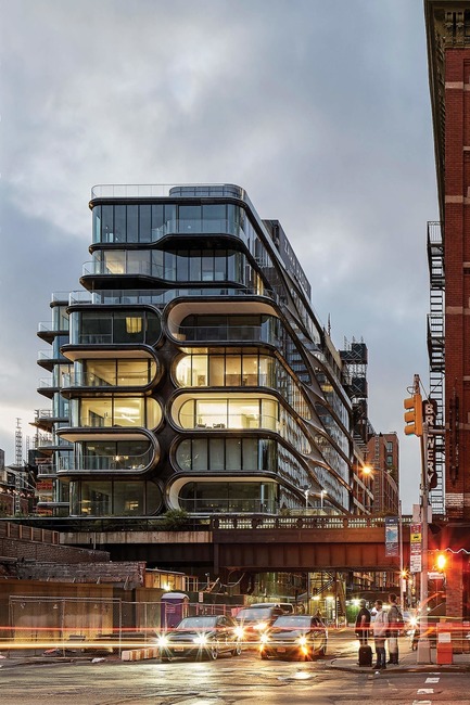 Press kit | 809-28 - Press release | Announcing the Winners of the 2019 AZ Awards - AZURE - Competition - Best in Multi-Unit Residential Buildings Winner:<br><br>Zaha Hadid Architects (U.K.): 520 West 28th, New York City, U.S.<br> - Photo credit: AZURE