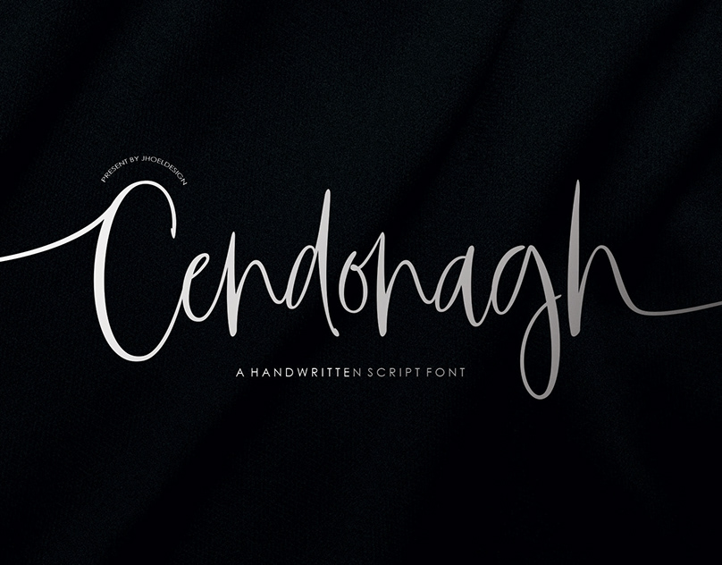 Cendonagh Script Font - Dezign Ark