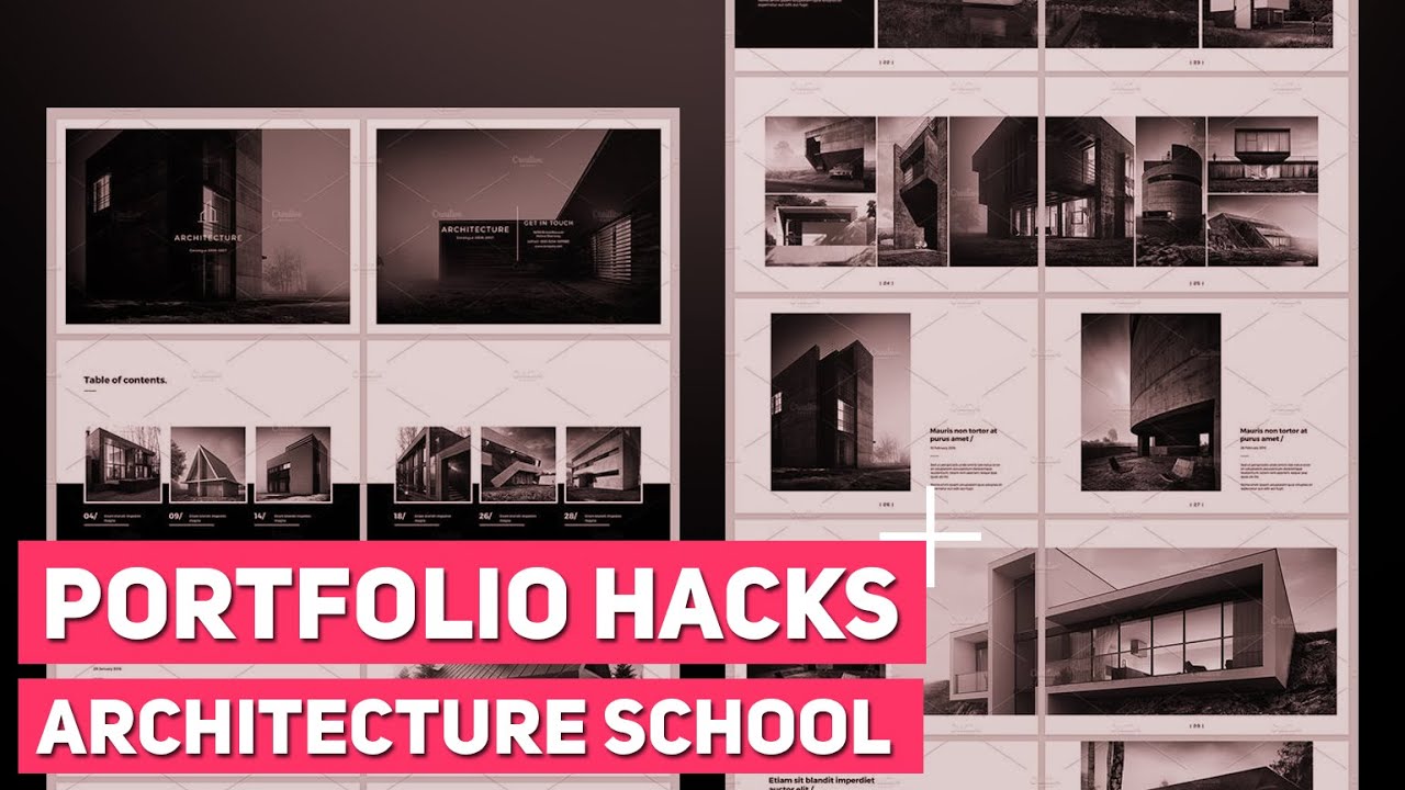 Top 4 Architecture School Portfolio Hacks Dezign Ark