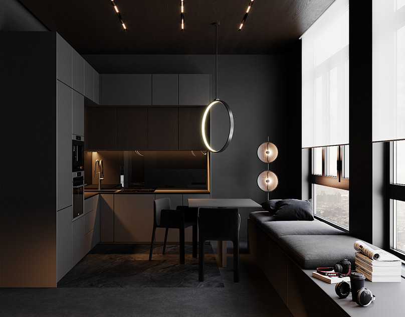 Dark Grey Apartment Dezign Ark