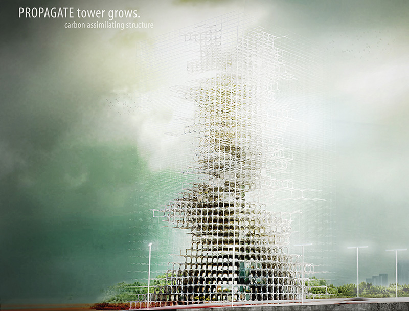 Propagate Skyscraper: Carbon Dioxide Structure Propagate Skyscraper: Carbon Dioxide Structure