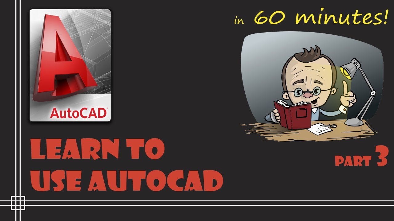 AutoCAD - Complete tutorial for Beginners - Learn to use Autocad in 60 ...