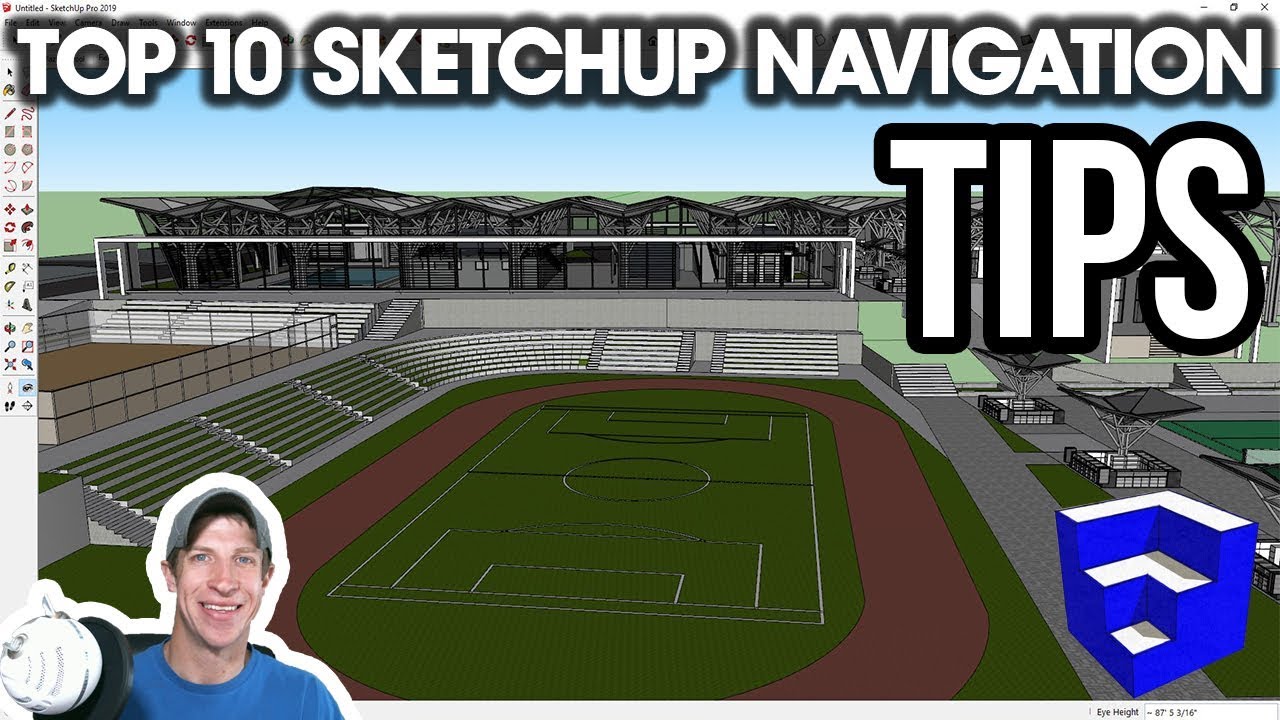 My Top 10 SKETCHUP NAVIGATION TIPS - Dezign Ark