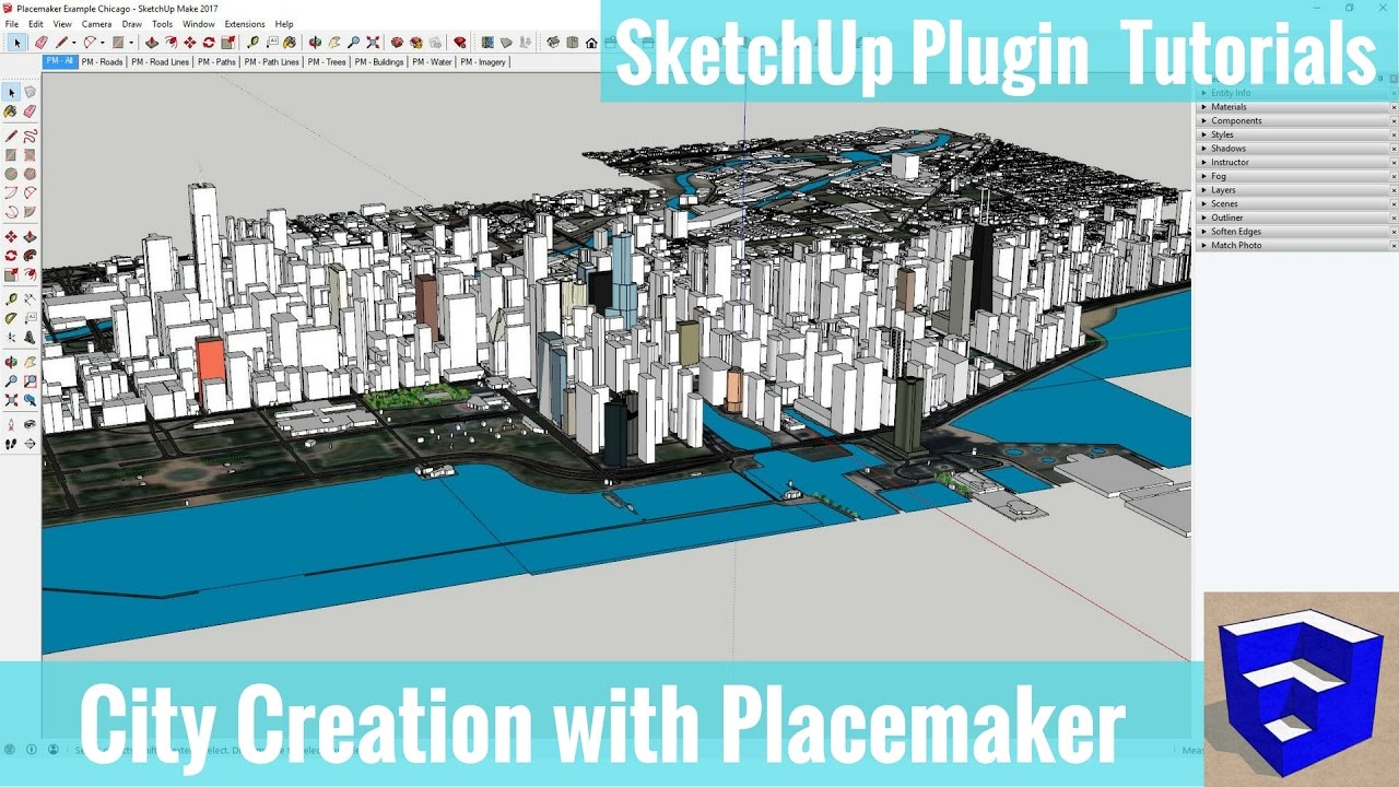 Quickly Model a City in SketchUp with Placemaker Dezign Ark