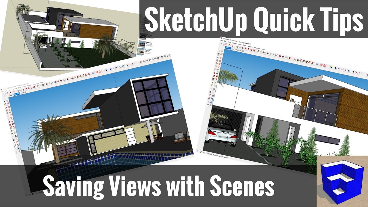 quickly-saving-camera-views-in-sketchup-with-scenes-sketchup-quick