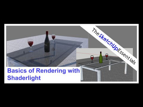 Rendering A SketchUp Model In Shaderlight - Part 2 - Sample Render ...