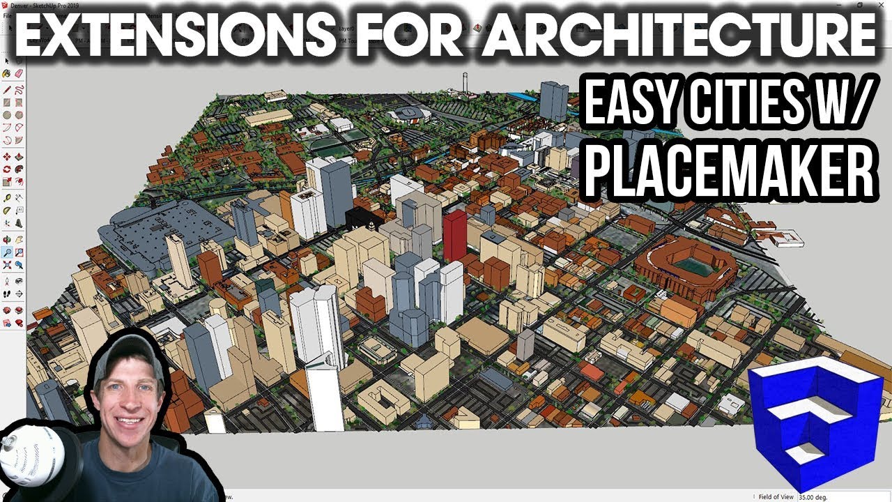 SketchUp Extensions FOR ARCHITECTURE Easy Cities with Placemaker