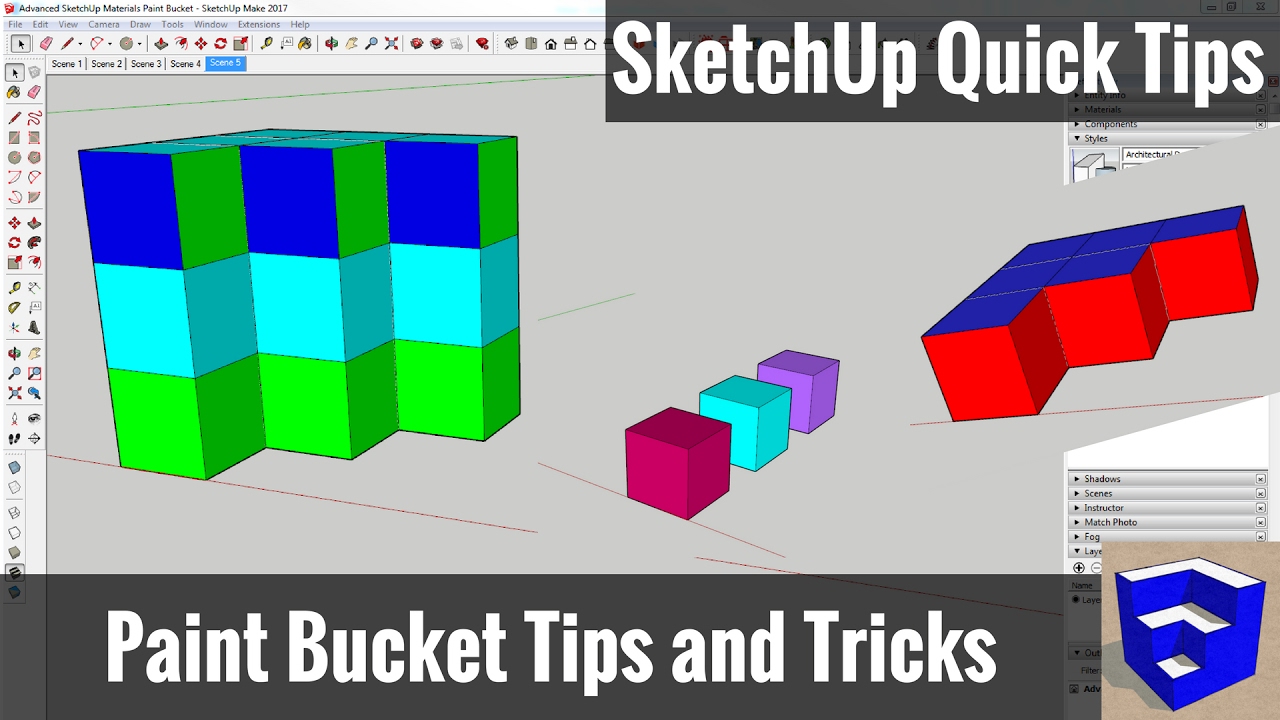 Sketchup Paint Bucket Disappeared at Tanangieblog Blog