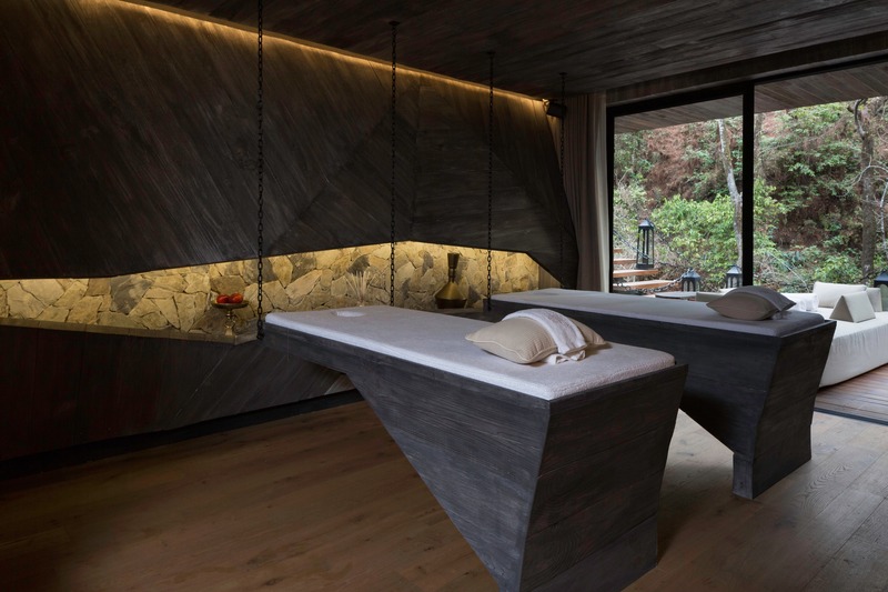 Press kit | 4687-01 - Press release | River House - Luciano Gerbilsky Arquitectos - Residential Architecture - Massage room - Photo credit: Hector Velasco Facio