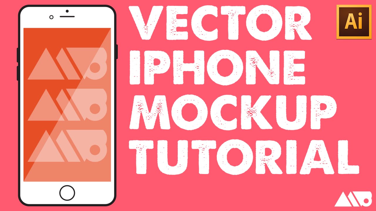 Download How to Draw a Vector iPhone Mockup in Adobe Illustrator ...