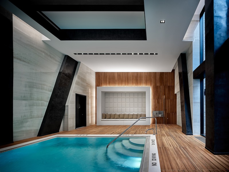 Press kit | 3963-01 - Press release | Lemay + Escobar Architecture & ODA Team up on Charlie West - Lemay + Escobar Architecture D.P.C. - Residential Interior Design - Swimming pool - Photo credit: Inessa Binenbaum