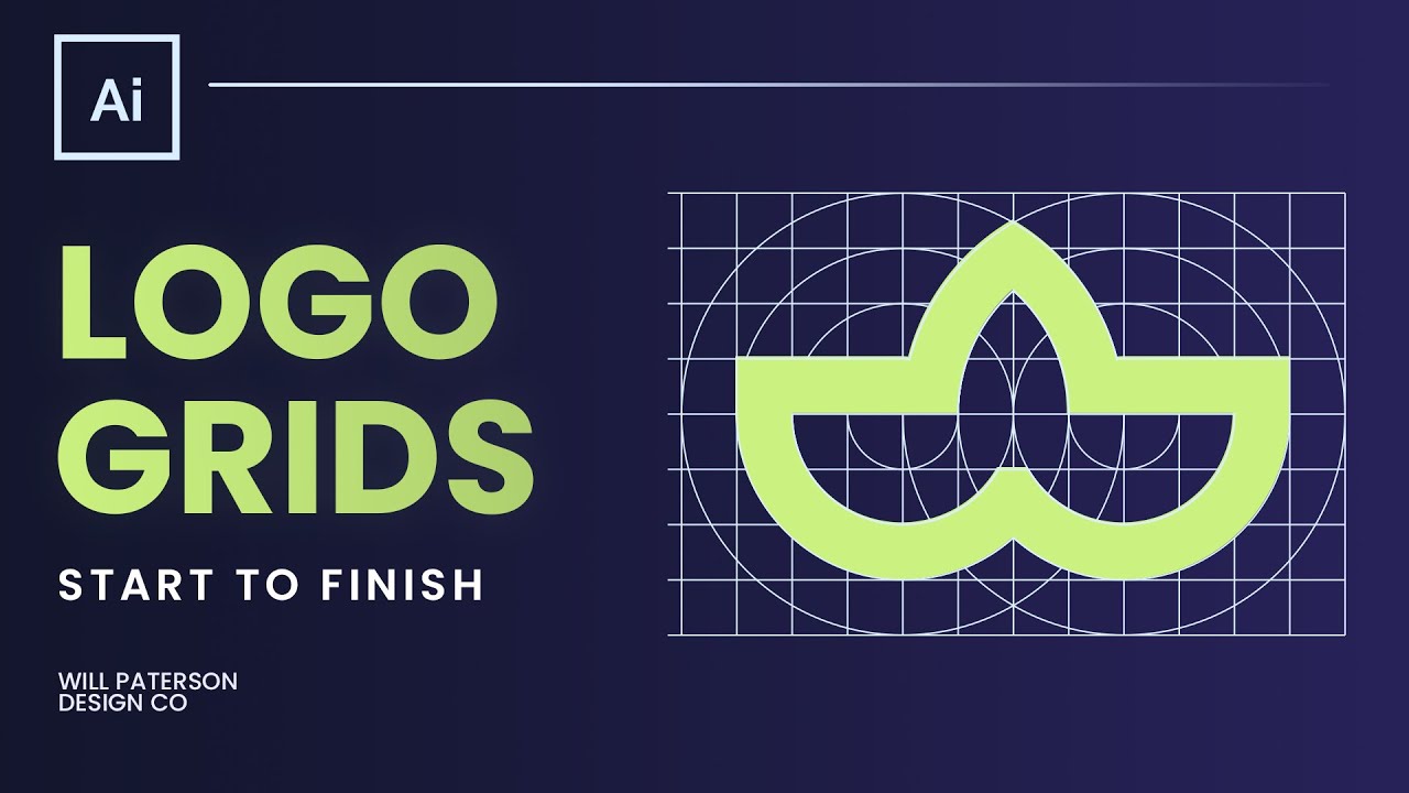 How To Design A Logo Using The Grid Method - Dezign Ark