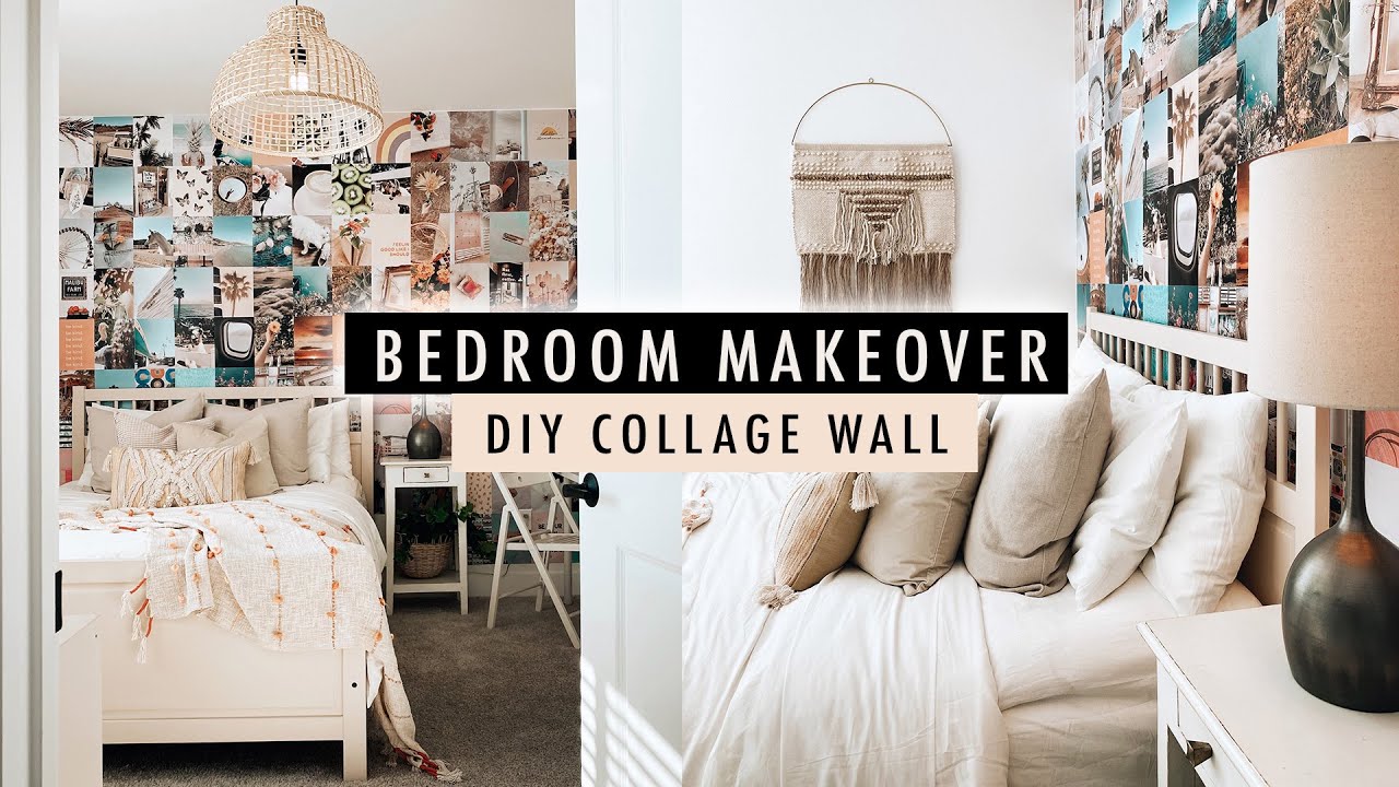 BEDROOM MAKEOVER + DIY Collage Wall (Part 1) XO, MaCenna Dezign Ark