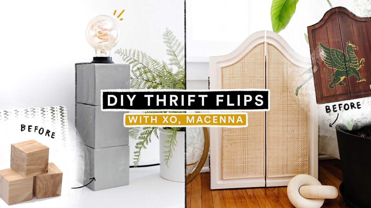 Diy Thrift Flip Room Decor With Xo Macenna Dezign Ark