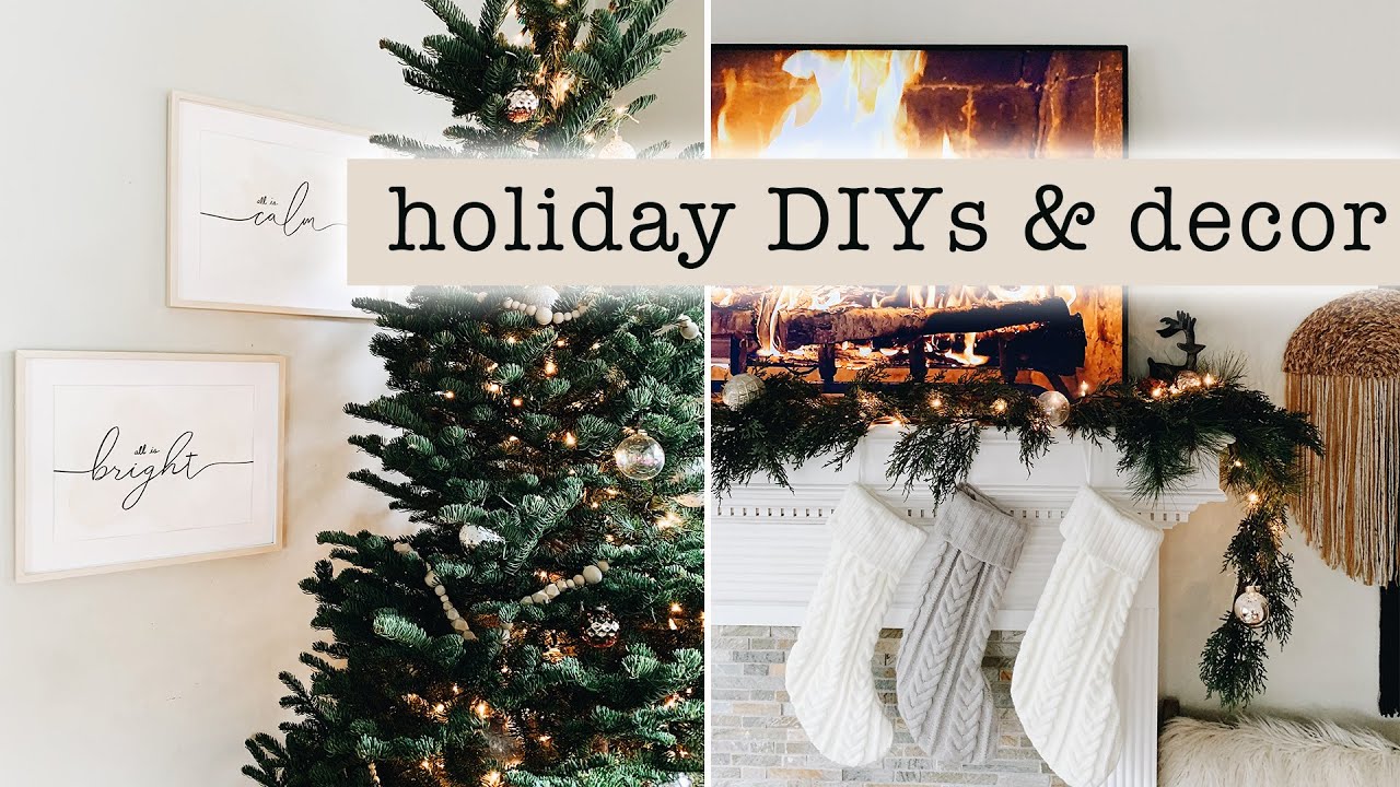 Holiday DIYs & Decorating for Christmas // Decor Ideas + Tips 2019  XO