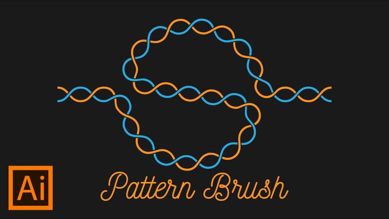 Adobe Illustrator Trick How to Create Pattern Brush Part 2 Dezign