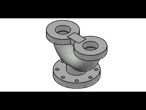 Autocad 3d Practice Drawing Pipe Joint Dezign Ark