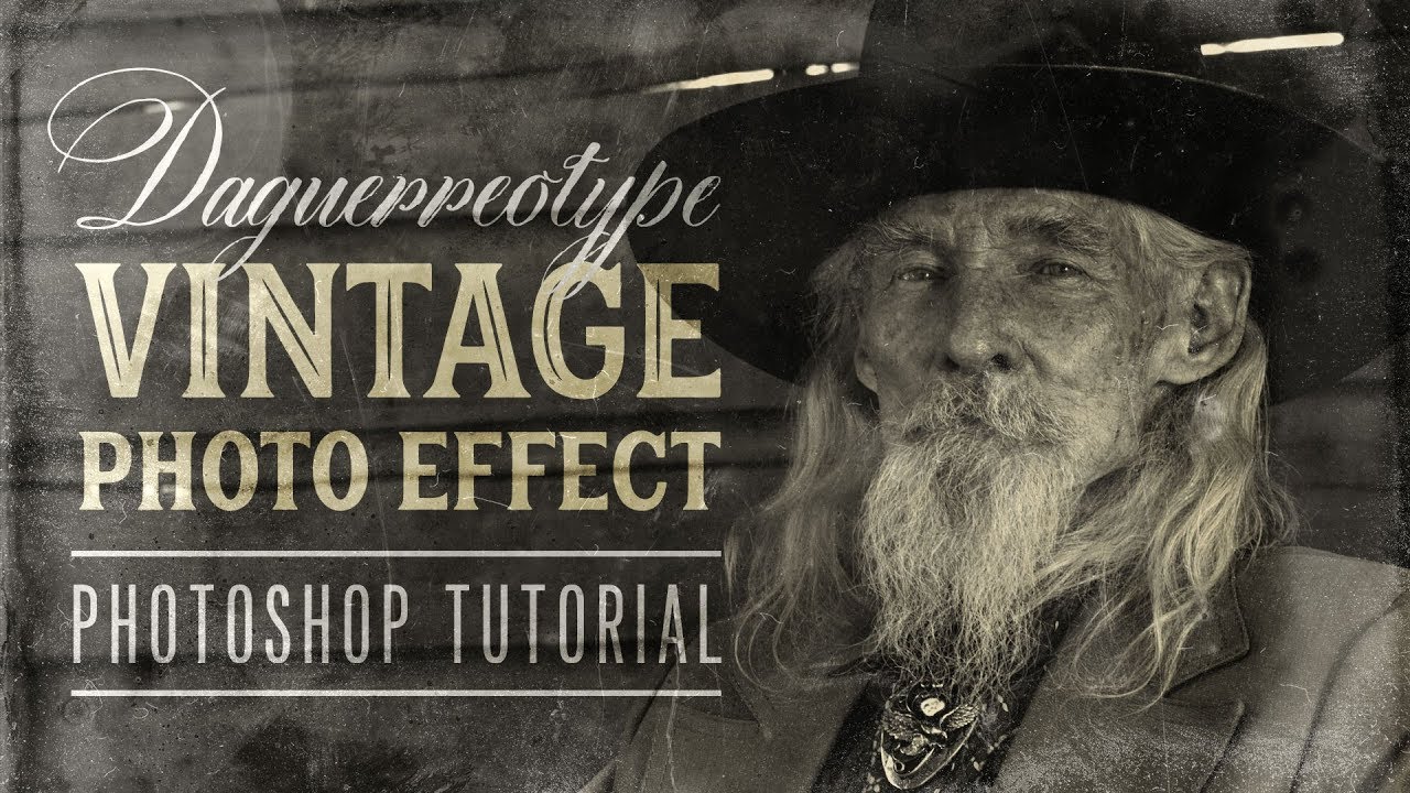 Daguerreotype Vintage Photo Effect Tutorial (+ FREE Textures