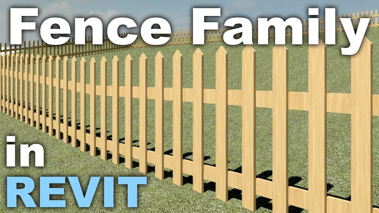 Fence Family In Revit Tutorial Dezign Ark