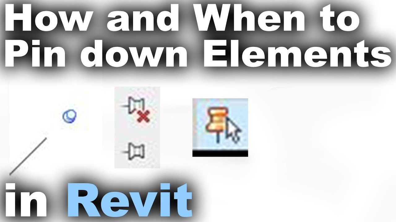 How And When To Pin Down Elements In Revit Tutorial Dezign Ark