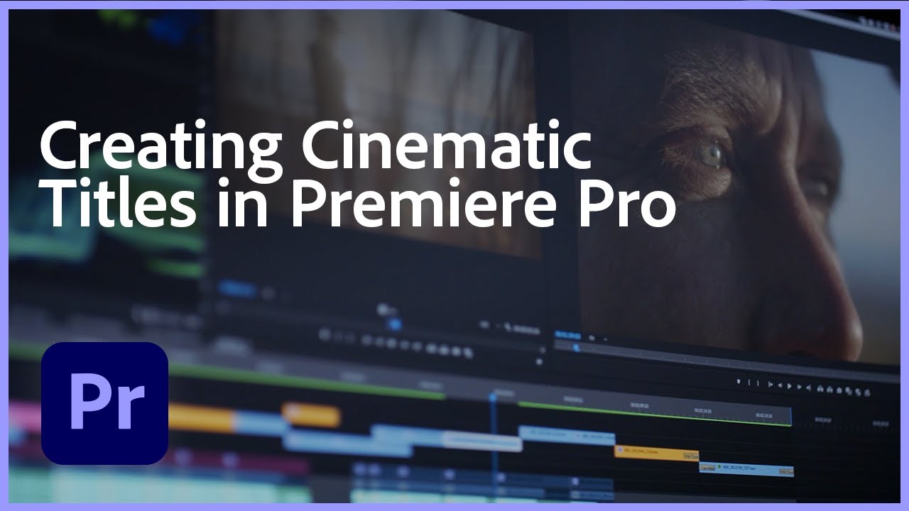 How to Create a Cinematic Title in Premiere Pro with Notian Sans ...