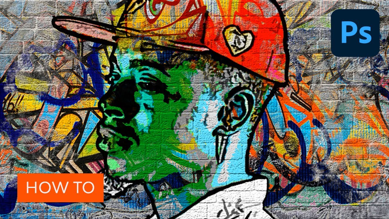 How to Create  a Graffiti  Effect in Adobe Photoshop 