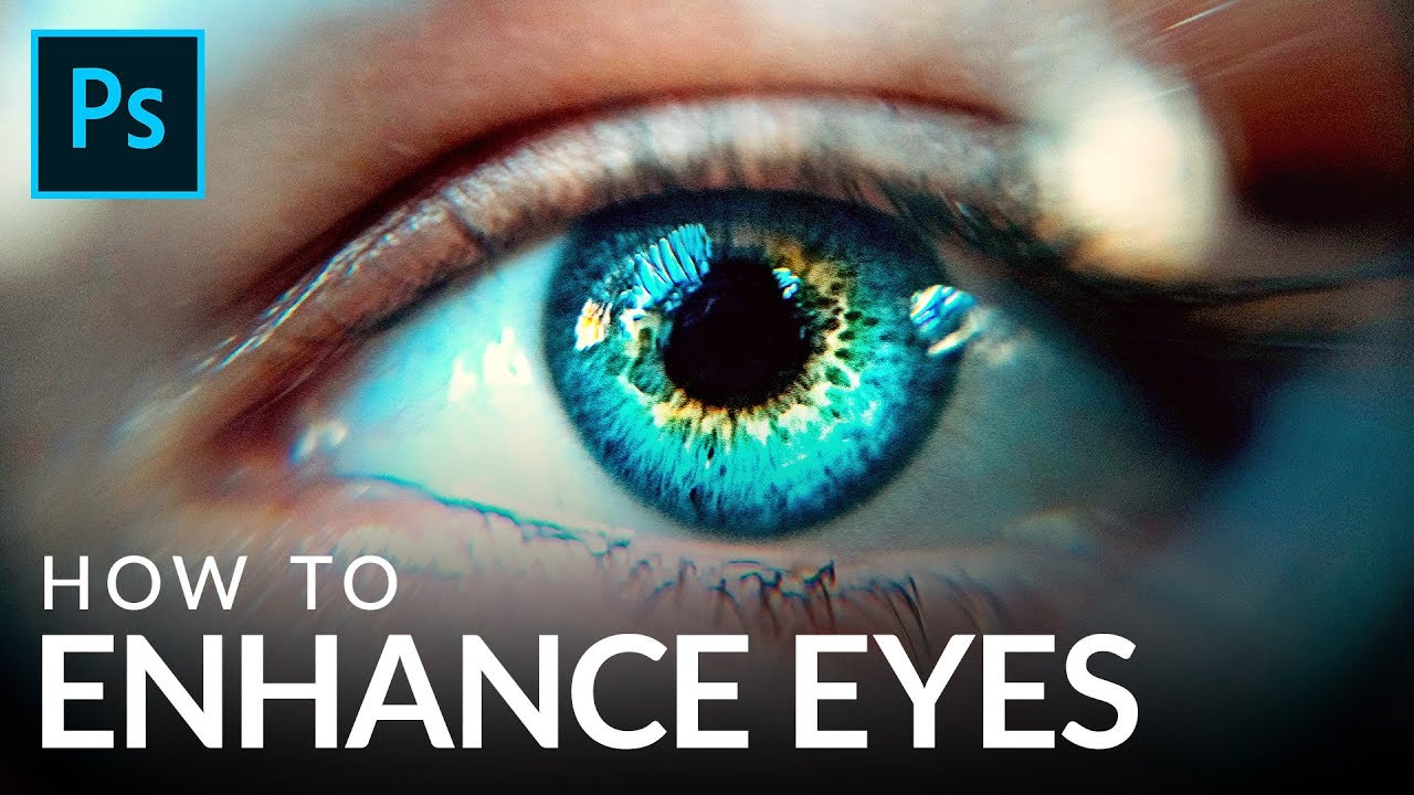 How To Enhance Eyes In Photoshop - Dezign Ark