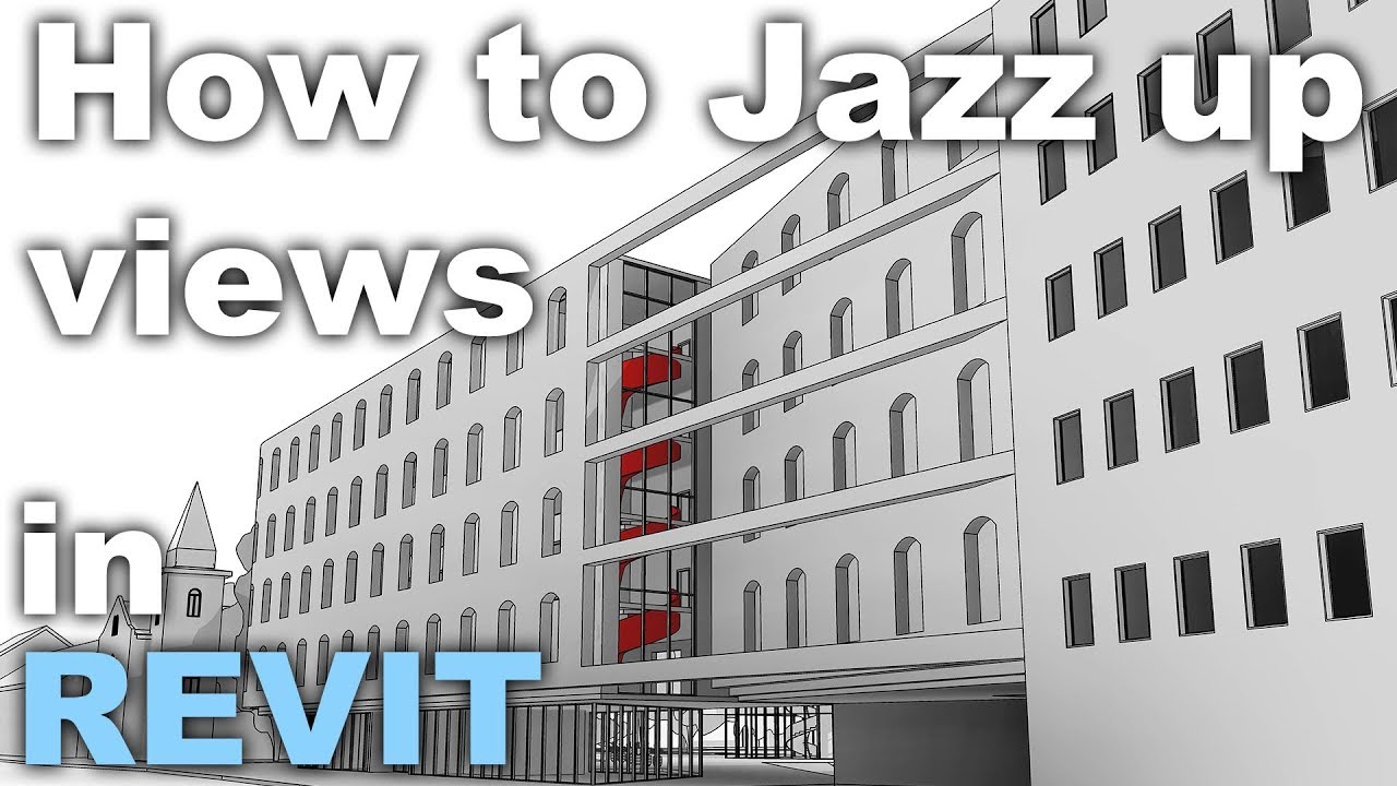 How to Jazz up Hidden Line Views in Revit Tutorial - Dezign Ark