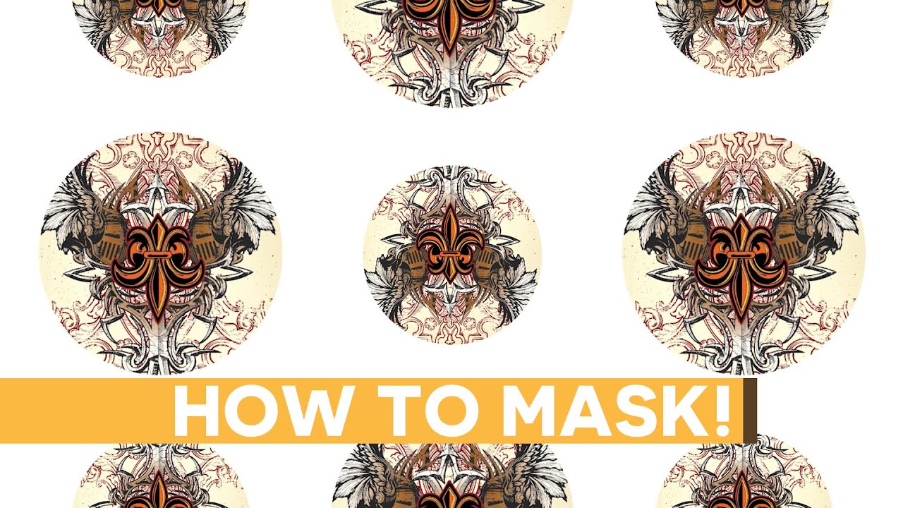 How to Mask in Adobe Illustrator CC - Dezign Ark