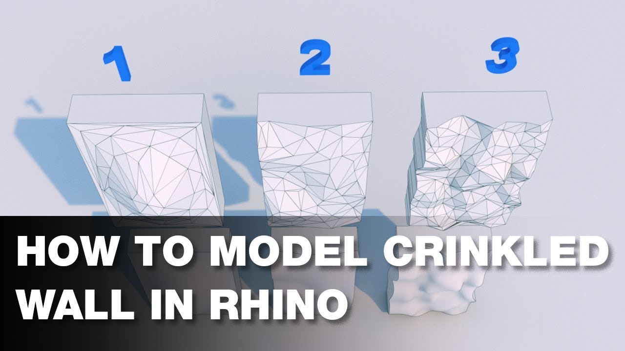 How to Model Crinkled Wall in Rhino Dezign Ark