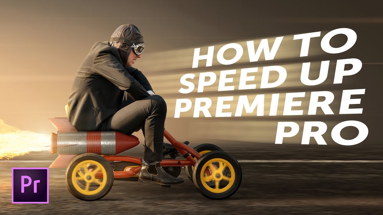 adobe premiere has video speed up
