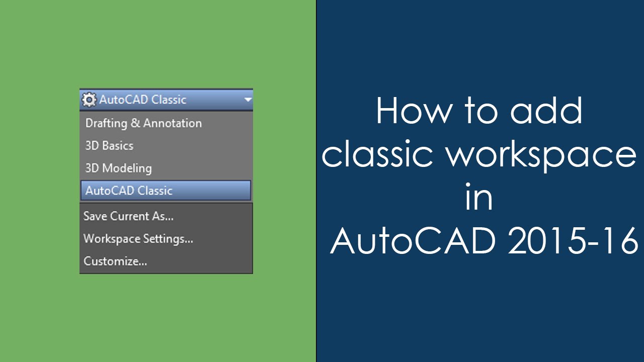 autocad classic cuix file download
