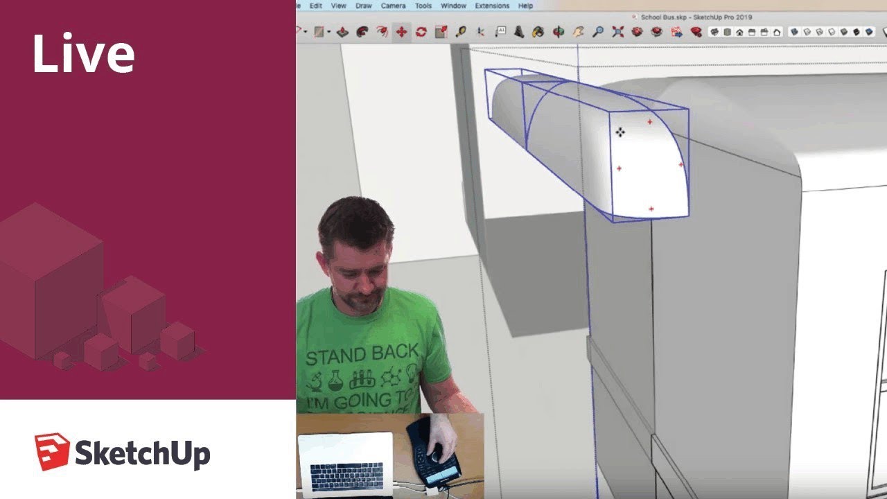 Live Modeling A School Bus Dezign Ark