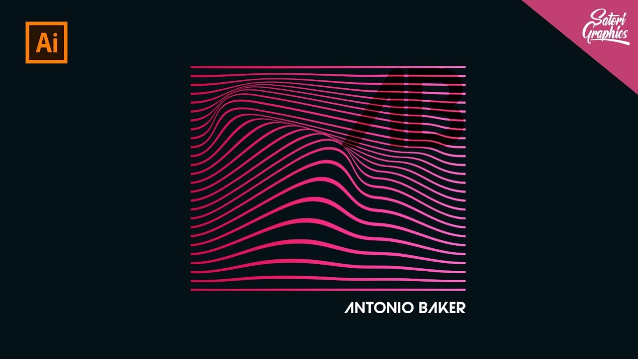 Make Mesh Logo Design In Illustrator (2 LOGOS) Illustrator Logo