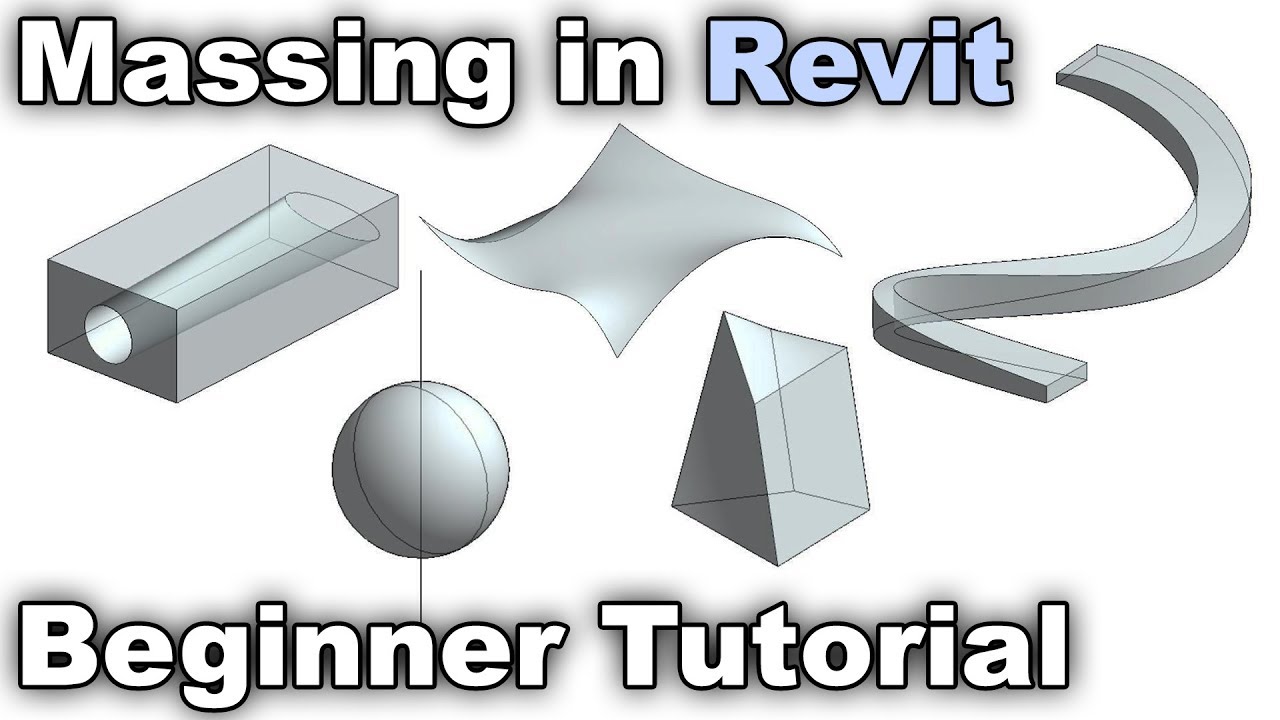 Massing In Revit - Beginner Tutorial - Dezign Ark