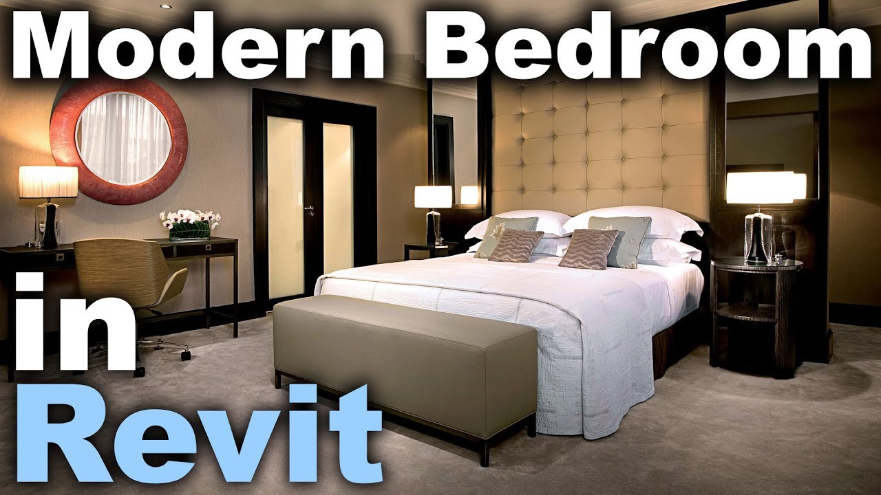 Modern Bedroom in Revit Tutorial (Interior Design in Revit) - Dezign Ark (Beta)