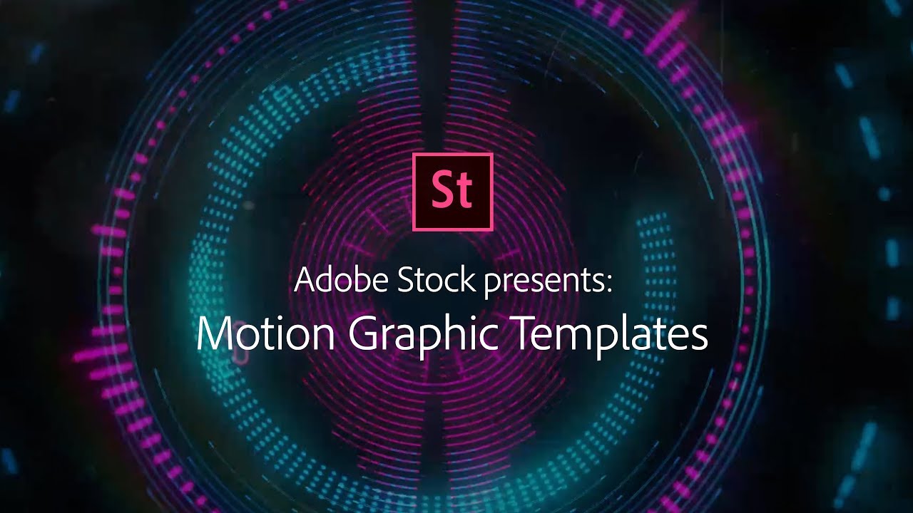 Motion Graphic Templates from Adobe Stock Adobe Creative Cloud