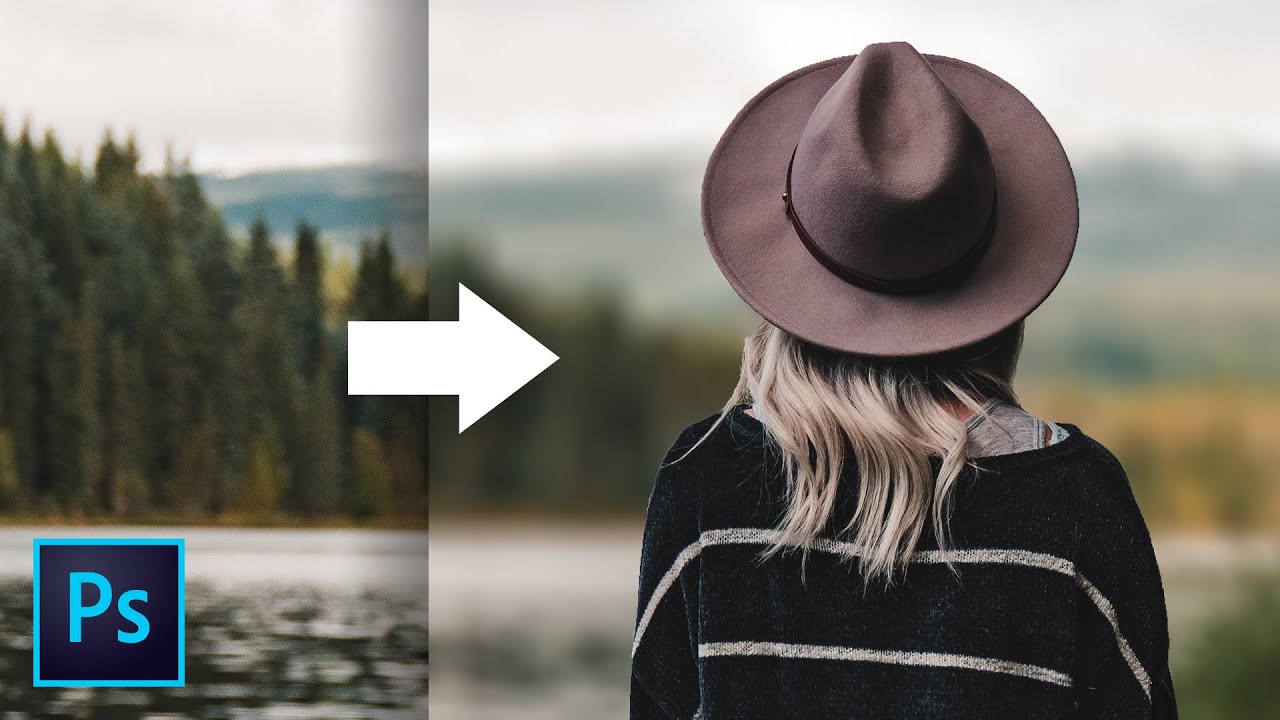 Photoshop Tutorial: Realistic Shallow Depth of Field Effect Using Depth 