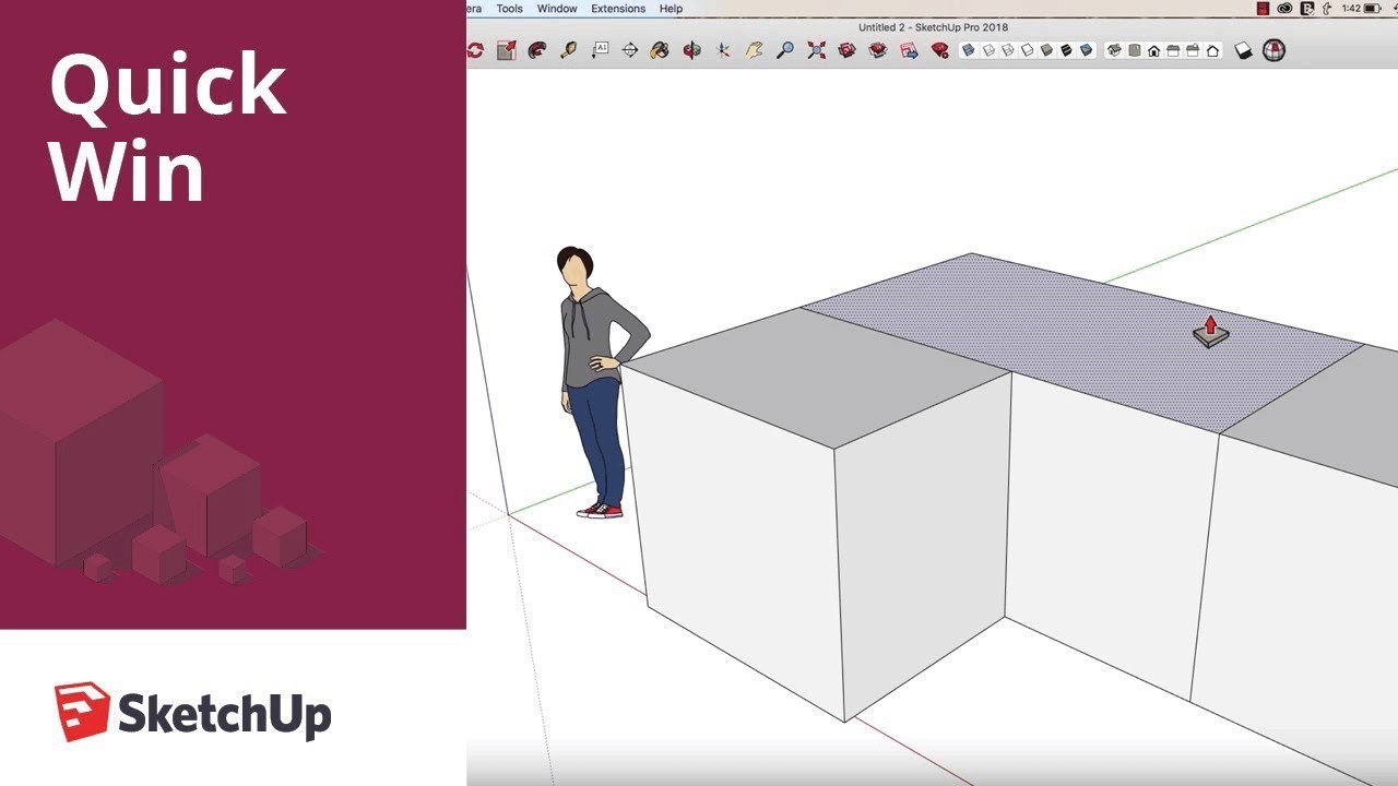 Push/Pull Tip in SketchUp Dezign Ark