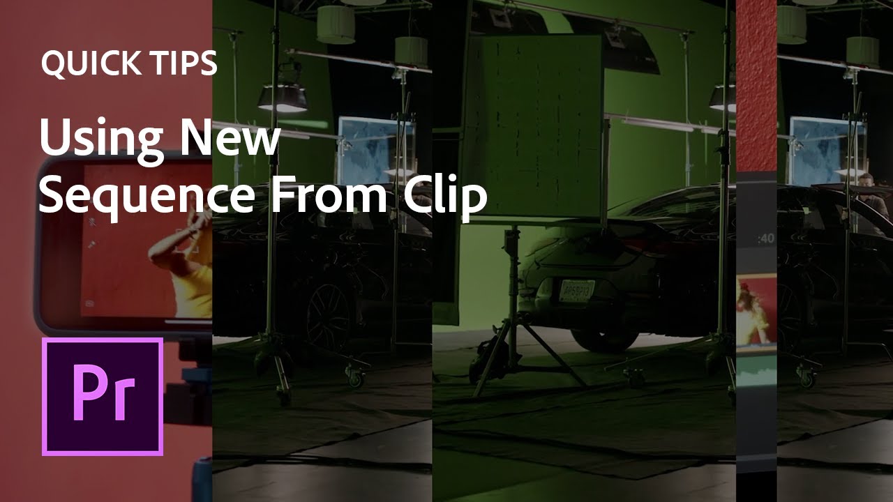 new sequence from clip premiere pro shortcut