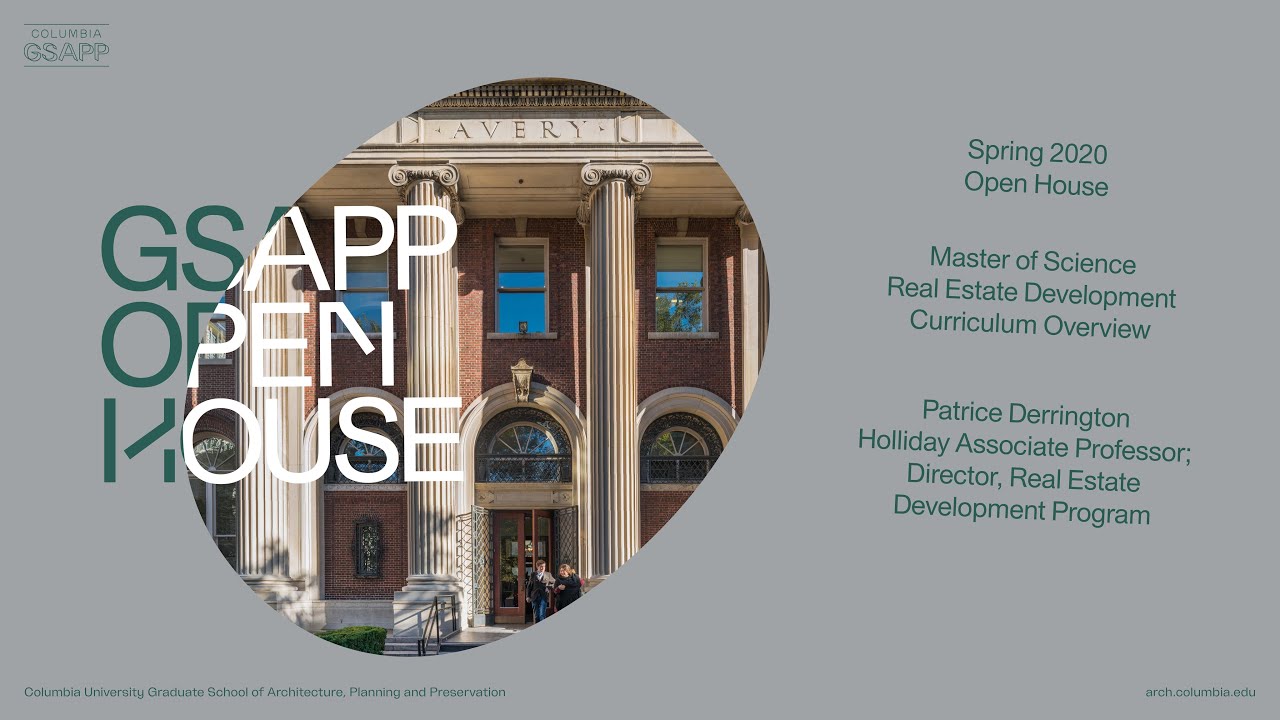 Real Estate Development at Columbia GSAPP Dezign Ark